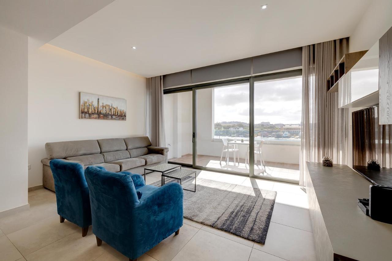 Spectacular Apartment Valletta And Harbour Views 斯利马 外观 照片