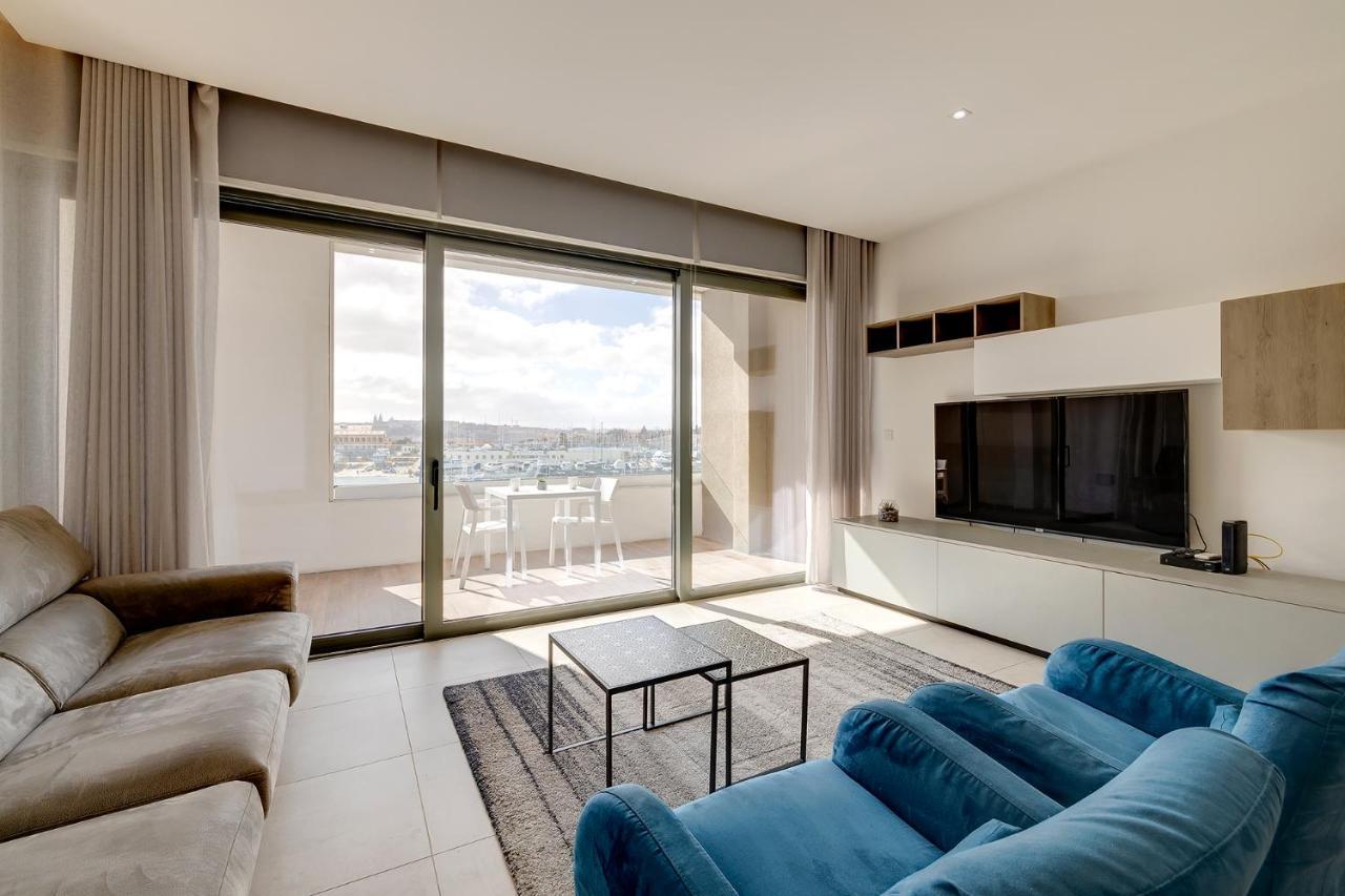 Spectacular Apartment Valletta And Harbour Views 斯利马 外观 照片