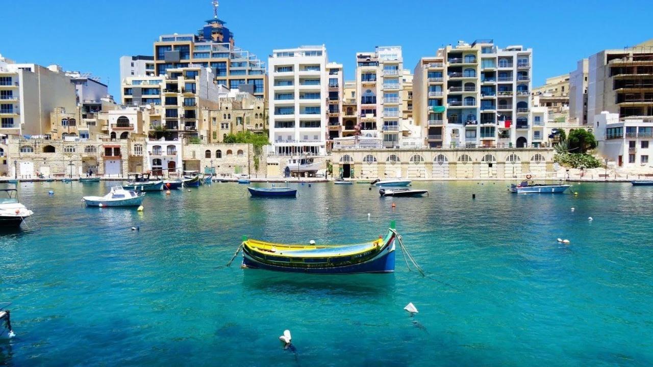 Spectacular Apartment Valletta And Harbour Views 斯利马 外观 照片