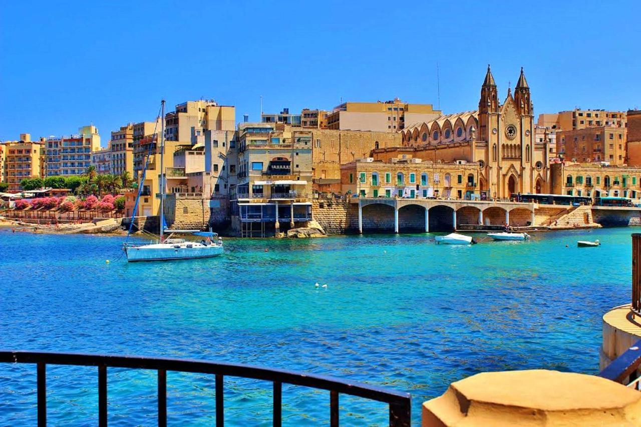 Spectacular Apartment Valletta And Harbour Views 斯利马 外观 照片