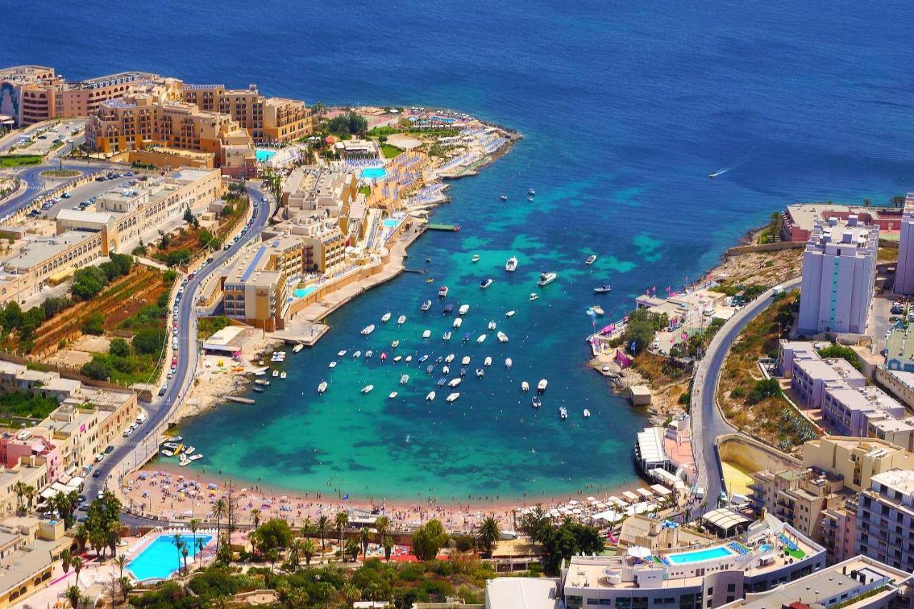 Spectacular Apartment Valletta And Harbour Views 斯利马 外观 照片